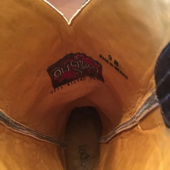 OLD GRINGO CHOCOLATE SAN SABA II COWBOY BOOTS - Picture 6 of 8